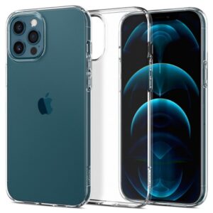 Spigen kryt Liquid Crystal pre iPhone 12 Pro Max - Crystal Clear