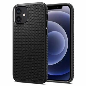 Spigen kryt Liquid Air pre iPhone 12/12 Pro - Black