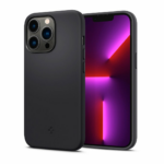 Spigen kryt Silicone Fit pre iPhone 13 Pro - Black