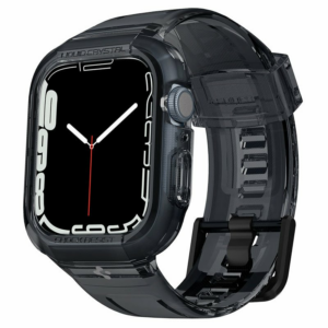 Spigen kryt Liquid Crystal Pro pre Apple Watch 4/5/6/7/8/SE 44/45mm - Space Crystal