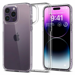 Spigen kryt Crystal Hybrid pre iPhone 14 Pro Max - Crystal Clear