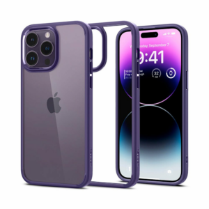 Spigen kryt Ultra Hybrid pre iPhone 14 Pro - Deep Purple