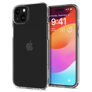 Spigen kryt Crystal Flex pro iPhone 15 - Crystal Clear