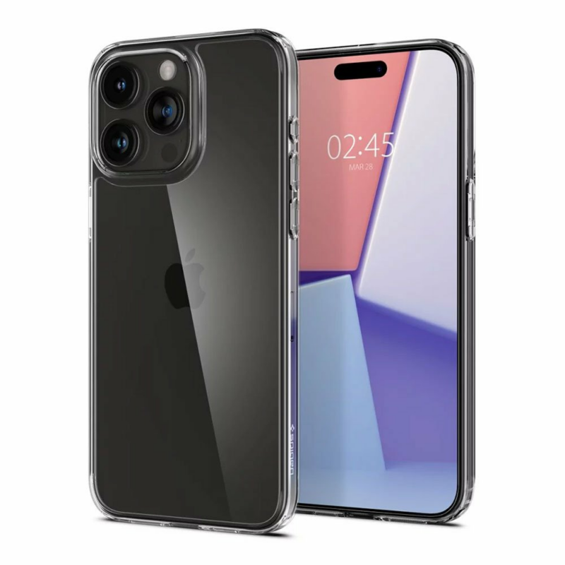 Spigen kryt Air Skin Hybrid pre iPhone 15 Pro Max - Crystal Clear