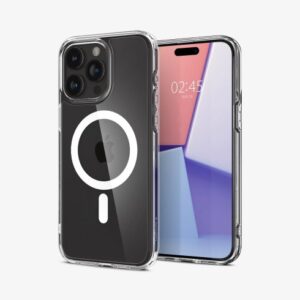 Spigen kryt Ultra Hybrid Magsafe pre iPhone 15 Pro Max - White