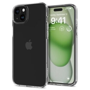 Spigen kryt Liquid Crystal pre iPhone 15 Plus - Crystal Clear