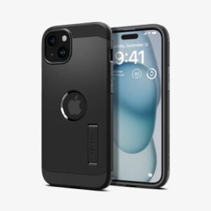 Spigen kryt Tough Armor Magsafe pre iPhone 15 - Black