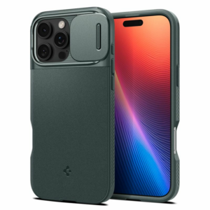 Spigen kryt Optik Armor Magsafe pre iPhone 16 Pro Max - Abyss Green