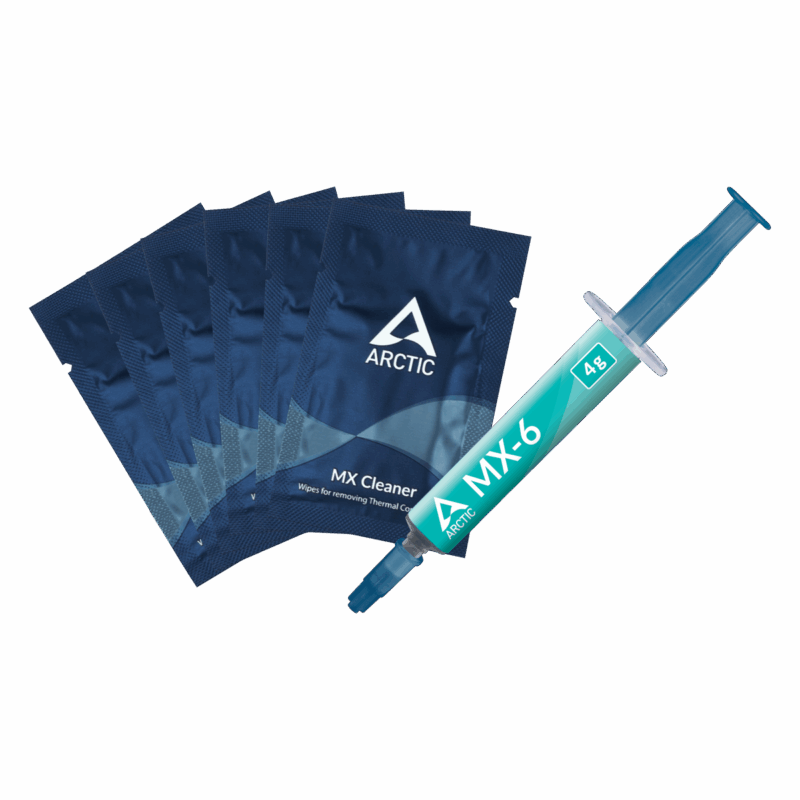 Arctic teplovodivá pasta MX-6 4g + 6x MX Cleaner