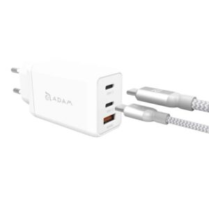 Adam Elements Omnia F6 USB-C PD/QC 3 GaN Super Charging Kit 65W - White