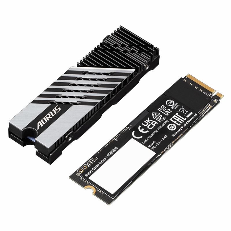 Gigabyte AORUS 7300 SSD 2TB M.2 NVMe Gen4 (PS5 Ready) 7300/6850 MBps