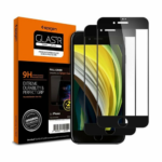 Spigen ochranné sklo GLAS.tR FC HD 2pack pre iPhone 7/8/SE 2020/2022 - Black Frame