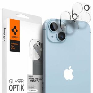 Spigen Optik Lens Protector pre iPhone 15/15 Plus/14/14 Plus - Crystal Clear
