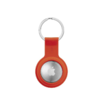 Aiino - GiGiTag Silicon holder with keychain for AirTag - Coral