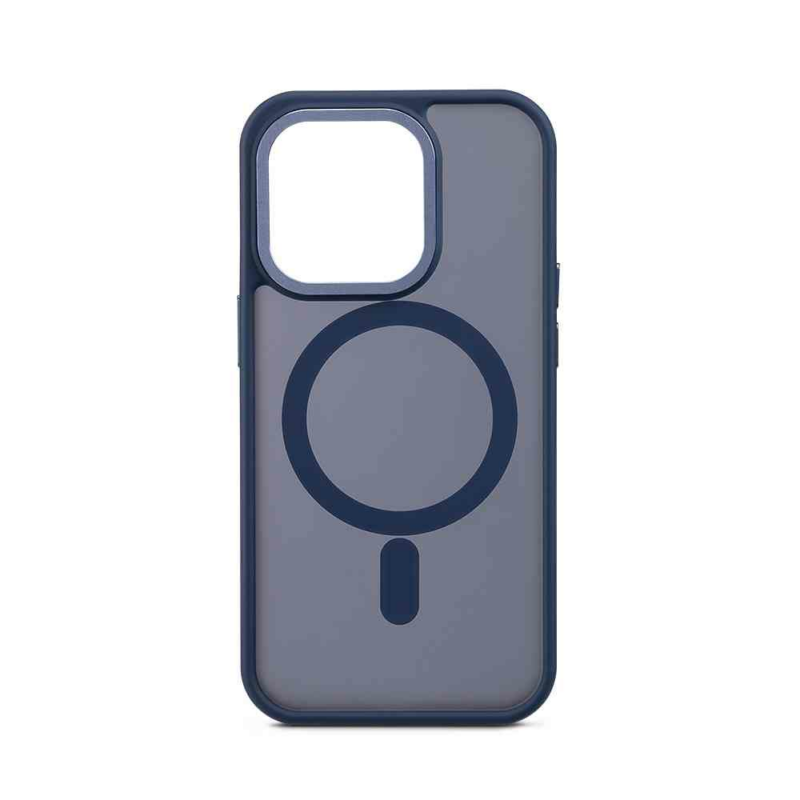 Aiino - Berry Protective case with magnet for iPhone 15 Pro Max - Blue