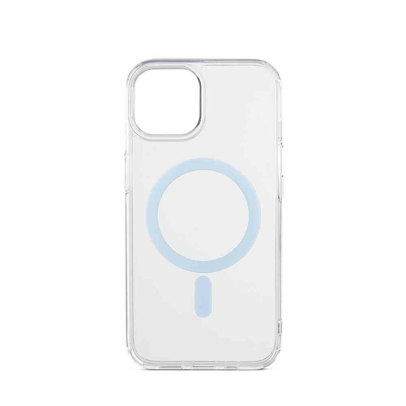 Aiino - Frozen Case with magnet for iPhone 15 - Light Blue
