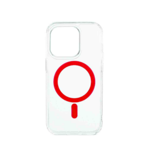 Aiino - Frozen Case with magnet for iPhone 14 Pro Max - red