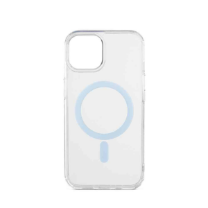 Aiino - Frozen Case with magnet for iPhone 15 Plus - Light Blue
