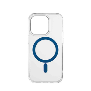 Aiino - Frozen Case with magnet for iPhone 15 Pro Max - Blue
