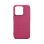 Aiino - Alma Recycled case with magnet for iPhone 15 Pro Max - Cherry