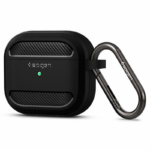 Spigen puzdro Rugged Armor pre Apple Airpods 3 - Matte Black