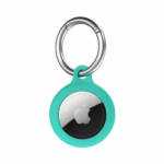 Next One puzdro Secure Silicone Key Clip pre Apple AirTag - Mint
