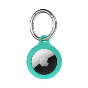 Next One puzdro Secure Silicone Key Clip pre Apple AirTag - Mint