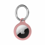 Next One puzdro Secure Silicone Key Clip pre Apple AirTag - Ballet Pink