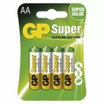 EMOS GP alkalická batéria SUPER AA (LR6) 4BL