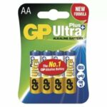 EMOS GP alkalická batéria ULTRA PLUS AA (LR6) 4BL