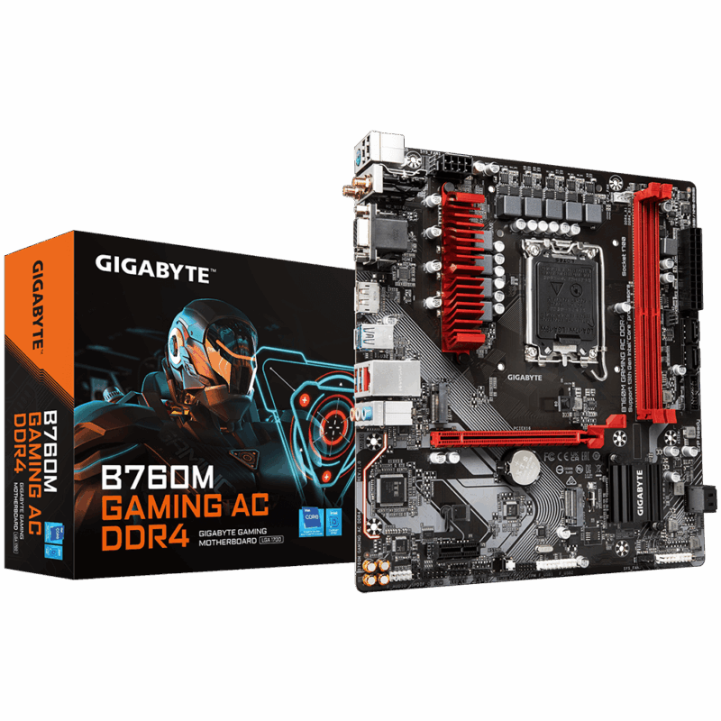 Gigabyte B760M GAMING AC DDR4