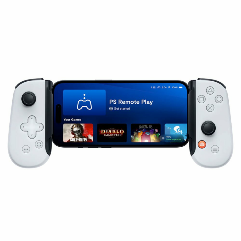 Backbone One Mobile Gaming Controller pre iPhone Lightning 2nd Gen PlayStation Edition - White