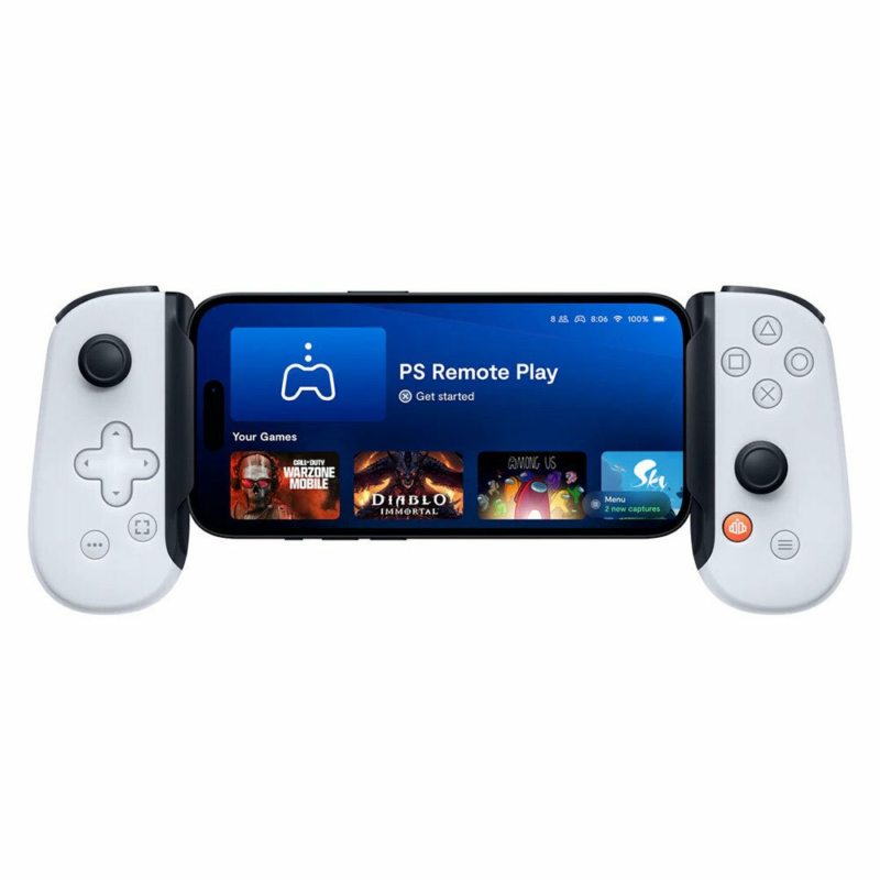 Backbone One Mobile Gaming Controller pre iPhone USB-C 2nd Gen PlayStation Edition - White