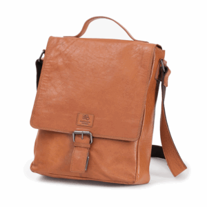 Baoobaoo Brašňa Vertical Flapbag 13" Tan