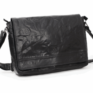 Baoobaoo Brašňa Flapbag pre MacBook 15"-16" Black