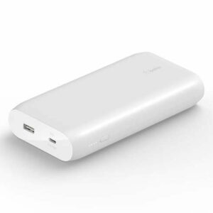 Belkin Boost Charge USB-C PD Powerbank 20K + USB-C kábel - White
