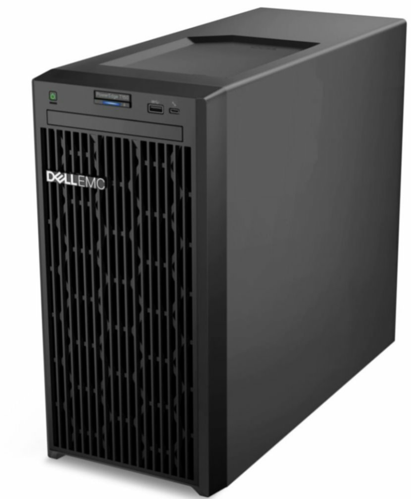DELL Server PowerEdge T150 4x3.5" Cabled/E-2334/16G/1x2TB SATA/H355/2xGLAN/3NBD