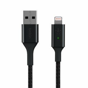 Belkin kábel Boost Charge Smart LED USB-A to Lightning 1.2m - Gray