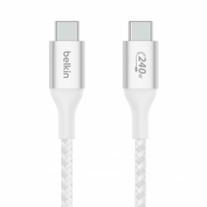 Belkin kábel Boost Charge USB-C to USB-C 1m 240W - White