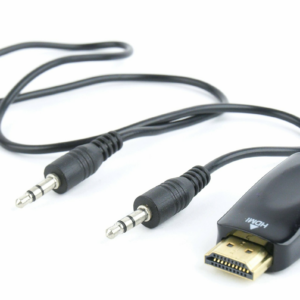 Adaptér C-TECH HDMI na VGA + Audio