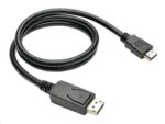 Kábel C-TECH DisplayPort/HDMI