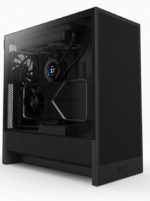 NZXT case H5 Flow / 2x120 mm fan / mesh / Black