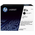 HP 81A Black LJ Toner Cart