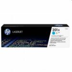 HP CF401X Azúrová tonerová kazeta HP201X LaserJet