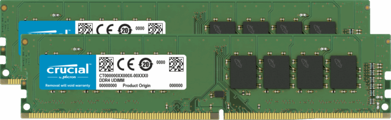 Crucial 32GB kit DDR4 3200 CL22