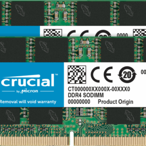 Crucial 32GB SODIMM kit DDR4 3200 CL22