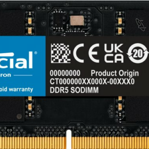 Crucial 32GB SODIMM DDR5 4800 CL40