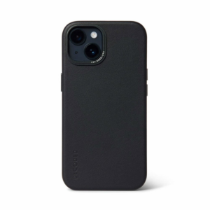 Decoded kryt Leather Backcover MagSafe pre iPhone 14 - Black