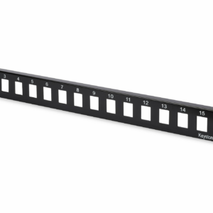 DIGITUS 19" modulárny patch panel 16port 1U netieneny