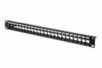 DIGITUS 19" modulárny patch panel 24port 1U vhodný pre UTP i STP keystony